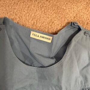 Ulla Johnson Slate Blue Blouse